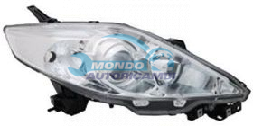 PROIETTORE DX-H7+HB3 ELETT.-C-MOTORE-CROMATO MAZDA 5 ANNO 06-05 - 03-08