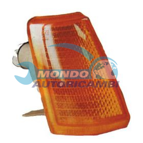 GRUPPO OTTICO ANTERIORE DESTRO ARANCIO PEUGEOT 205 ANNO 08-83 - 07-96