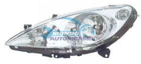 PROIETTORE DX MOD. H7+H1 ELETTRICO PEUGEOT 307 ANNO 08-01 - > 08-05