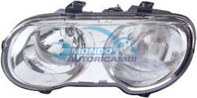 OPTICA IZDA MOD.H1+H7 ELECTRICA-CROMADA