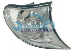 GRUPPO OTTICO ANT. DX BIANCO CORNICE CROMATA BMW SERIE 3-E46 ANNO 09-01 - 02-05