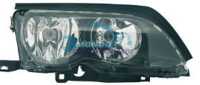 PROIETTORE DX H7+H7 ELETTRICO-NERO-C-MOTORE BMW SERIE 3-E46 COUPE' ANNO 09-01 - 08-03