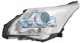 PROIETTORE DX H11+HB3-ELETT.-SENZA MOTORE TOYOTA AVENSIS T27 ANNO 04-09 -