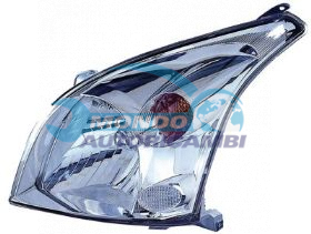 PROIETTORE SINISTRO MOD. H4 ELETTRICO TOYOTA LANDCRUISER-PRADO FJ120 ANNO 09-02 -