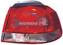 GR.OTTICO POST.SX EST.-ROSSO-BIANCO-(VALEO) VOLKSWAGEN GOLF VI ANNO 09-08 -