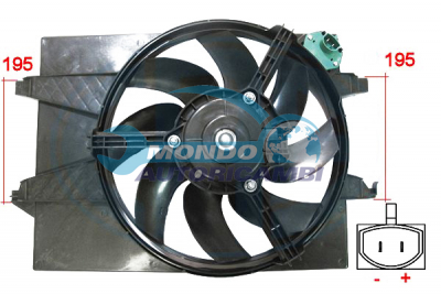 Ventilateur, refroidissement du moteur