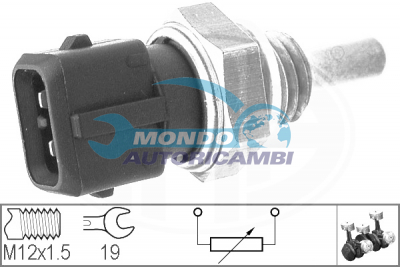 Sensor, coolant temperature