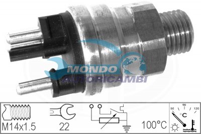 Sensor, coolant temperature