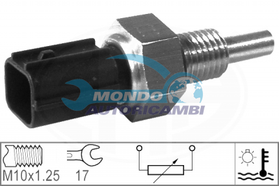 Sonde de température, liquide de refroidissement