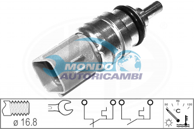 Sensor, coolant temperature