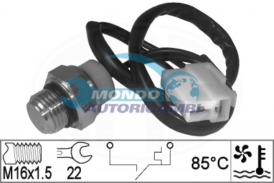 TERMOCONTATTO VENTOLA RADIATORE