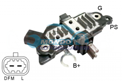 Regulator, alternator