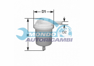 Filtro de combustible gasolina