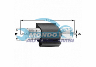 FILTRO CARBURANTE DIESEL GASOLIO